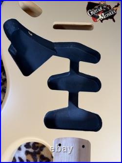 Dessert Sand Satin Nitro Replacement Strat American Alder with Shielding 4.38lbs