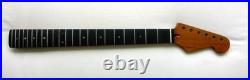 Ebony Fretboard-Roasted STRATOCASTER Guitar Neck/MOP/Fits Fender, Warmoth STRAT