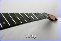 Ebony Fretboard-Roasted STRATOCASTER Guitar Neck/MOP/Fits Fender, Warmoth STRAT
