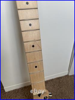 Electric Guitar Neck Maple Fender Tele Squier Pristine Loaded With Tuners Clean Electric Guitar Neck Maple Fender Tele Squier Pristine Loaded With Tuners Clean