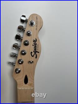 Electric Guitar Neck Maple Fender Tele Squier Pristine Loaded With Tuners Clean Electric Guitar Neck Maple Fender Tele Squier Pristine Loaded With Tuners Clean