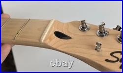 Electric Guitar Neck Maple Fender Tele Squier Pristine Loaded With Tuners Clean Electric Guitar Neck Maple Fender Tele Squier Pristine Loaded With Tuners Clean