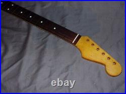 FAT 9.5 C RELIC Allparts Rosewood Neck will fit Stratocaster vintage usa body