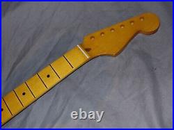 FAT C DARK NOS Allparts Maple Neck will fit Stratocaster mjt usa vintage body FAT C DARK NOS Allparts Maple Neck will fit Stratocaster mjt usa vintage body
