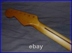 FAT C DARK NOS Allparts Maple Neck will fit Stratocaster mjt usa vintage body FAT C DARK NOS Allparts Maple Neck will fit Stratocaster mjt usa vintage body