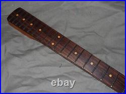 FAT JUMBO DARK Allparts Rosewood Neck will fit Stratocaster vintage usa body