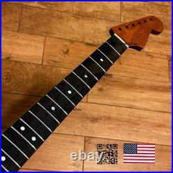 Fat C Vintage 21 Fret Roasted Maple Rosewood Strat Neck Fits Fender Warmoth vSR2