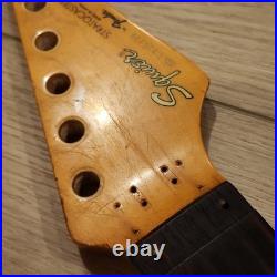 Fender 1987 Squier Stratocaster Neck ST362 MIJ Japan Wilkinson Nut Route