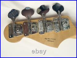 Fender 70's Jazz Bass Neck Block Inlay Pau Ferro With Tuners Very Lightly Used