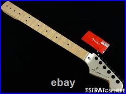 Fender 75th Anniv Stratocaster Strat NECK +HIPSHOT BLACK LOCKING TUNERS C Maple