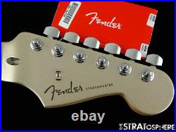 Fender 75th Anniversary Stratocaster Strat NECK + TUNERS C Shape Silver Maple