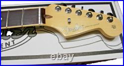 Fender American Channel Bound Stratocaster Neck, 21 Med Jumbo Frets -Loaded