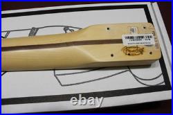 Fender American Channel Bound Stratocaster Neck, 21 Med Jumbo Frets -Loaded