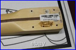 Fender American Channel Bound Stratocaster Neck, 21 Med Jumbo Frets -Loaded