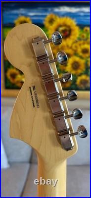 Fender American Performer Strat Guitar Faded Lake Placid Blue 2022 Gloss
