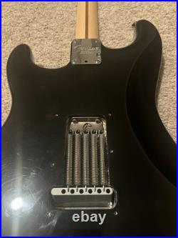 Fender American Stratocaster Maple Neck Locking Tuners Black