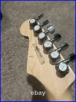 Fender American Stratocaster Maple Neck Locking Tuners Black