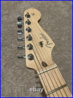 Fender American Stratocaster Maple Neck Locking Tuners Black