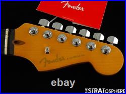 Fender American Ultra II Stratocast Strat, NECK & LOCKING TUNERS, EB Ebony