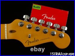 Fender American Ultra II Stratocaster Strat NECK w LOCKING TUNERS D Maple