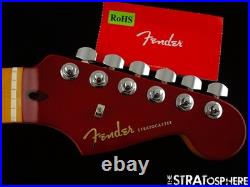 Fender American Ultra Luxe Stratocaster Strat, NECK + LOCKING TUNERS D Maple