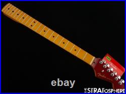 Fender American Ultra Luxe Stratocaster Strat, NECK + LOCKING TUNERS D Maple