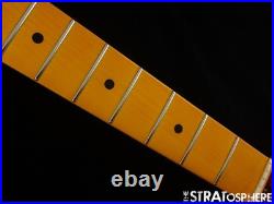 Fender American Ultra Luxe Stratocaster Strat, NECK + LOCKING TUNERS D Maple