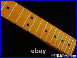 Fender American Ultra Luxe Stratocaster Strat, NECK + LOCKING TUNERS D Maple