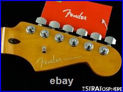 Fender American Ultra Stratocaster Strat NECK with LOCKING TUNERS, USA D Maple