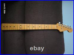 Fender American Ultra Stratocaster neck Maple/Maple Satin Locking Tuners