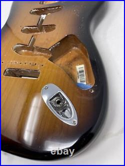 Fender American Vintage'57 Stratocaster 2-tone Sunburst Body With neck plate 2007