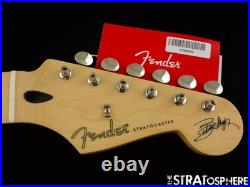 Fender Buddy Guy Stratocaster Strat NECK &nd TUNERS, Maple V Shape