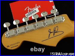 Fender Dave Murray Stratocaster NECK + TUNERS Rosewood Floyd Nut Compound