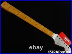 Fender H. E. R. Stratocaster Strat NECK Painted Headstock C Maple