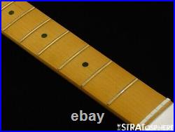 Fender H. E. R. Stratocaster Strat NECK Painted Headstock C Maple