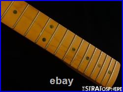 Fender H. E. R. Stratocaster Strat NECK Painted Headstock C Maple