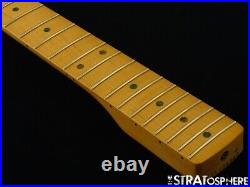 Fender H. E. R. Stratocaster Strat NECK Painted Headstock C Maple