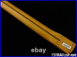 Fender H. E. R. Stratocaster Strat NECK Painted Headstock C Maple $10 OFF