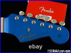 Fender H. E. R. Stratocaster Strat NECK & TUNERS Painted Headstock C Maple