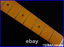 Fender H. E. R. Stratocaster Strat NECK & TUNERS, Painted Headstock C Maple