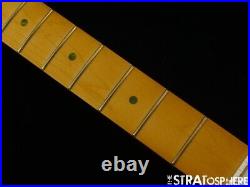 Fender H. E. R. Stratocaster Strat NECK & TUNERS, Painted Headstock C Maple