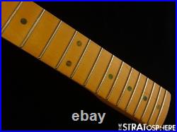 Fender H. E. R. Stratocaster Strat NECK + TUNERS, Painted Headstock C Maple