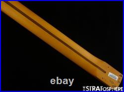 Fender H. E. R. Stratocaster Strat NECK + TUNERS, Painted Headstock C Maple