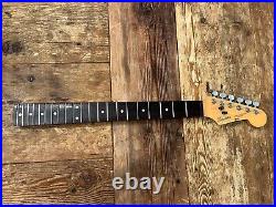 Fender Japan E series Squire stratocaster neck, tuners, string trees Rosewood