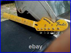 Fender Lic STRAT neck Nitro reverse headstock Stratocaster Relic Mr. G Custom 69