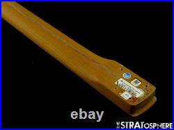 Fender Ltd. American Ultra II Strat NECK + TUNERS D Rolled Edges Roasted Maple