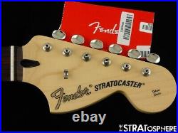 Fender Ltd. Tom Delonge Stratocaster Strat NECK with TUNERS, C Shaped Rosewood