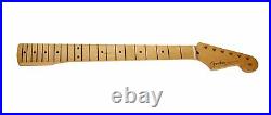Fender Mexico Stratocaster/Strat Guitar Neck, 50's Vintage Style, Soft V Shape