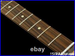 Fender Noventa Stratocaster Strat NECK + TUNERS 9.5 Radius C Guitar Pau Ferro
