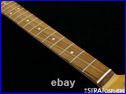 Fender Noventa Stratocaster Strat NECK& TUNERS, 9.5 Radius C Guitar Pau Ferro